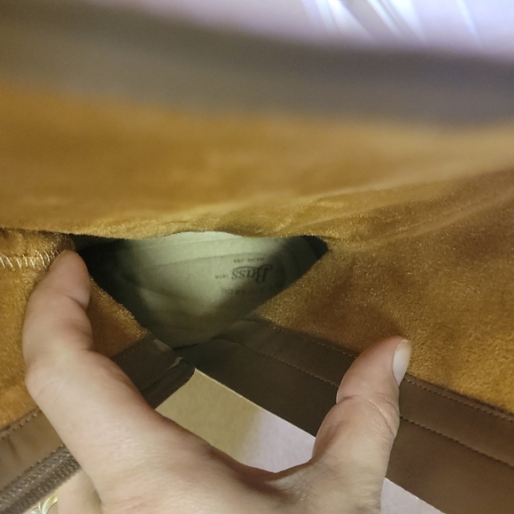 GHBass size 7.5 tall cognac boots - Picture 7 of 8